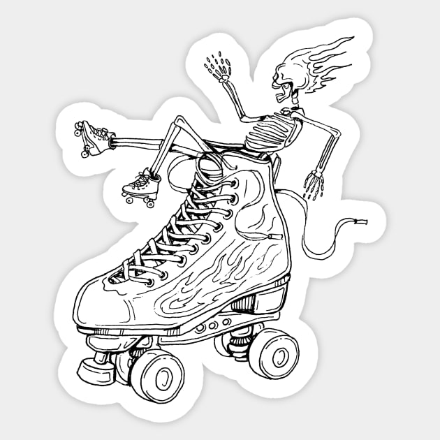 Sk8 Sticker by jokenefick_art